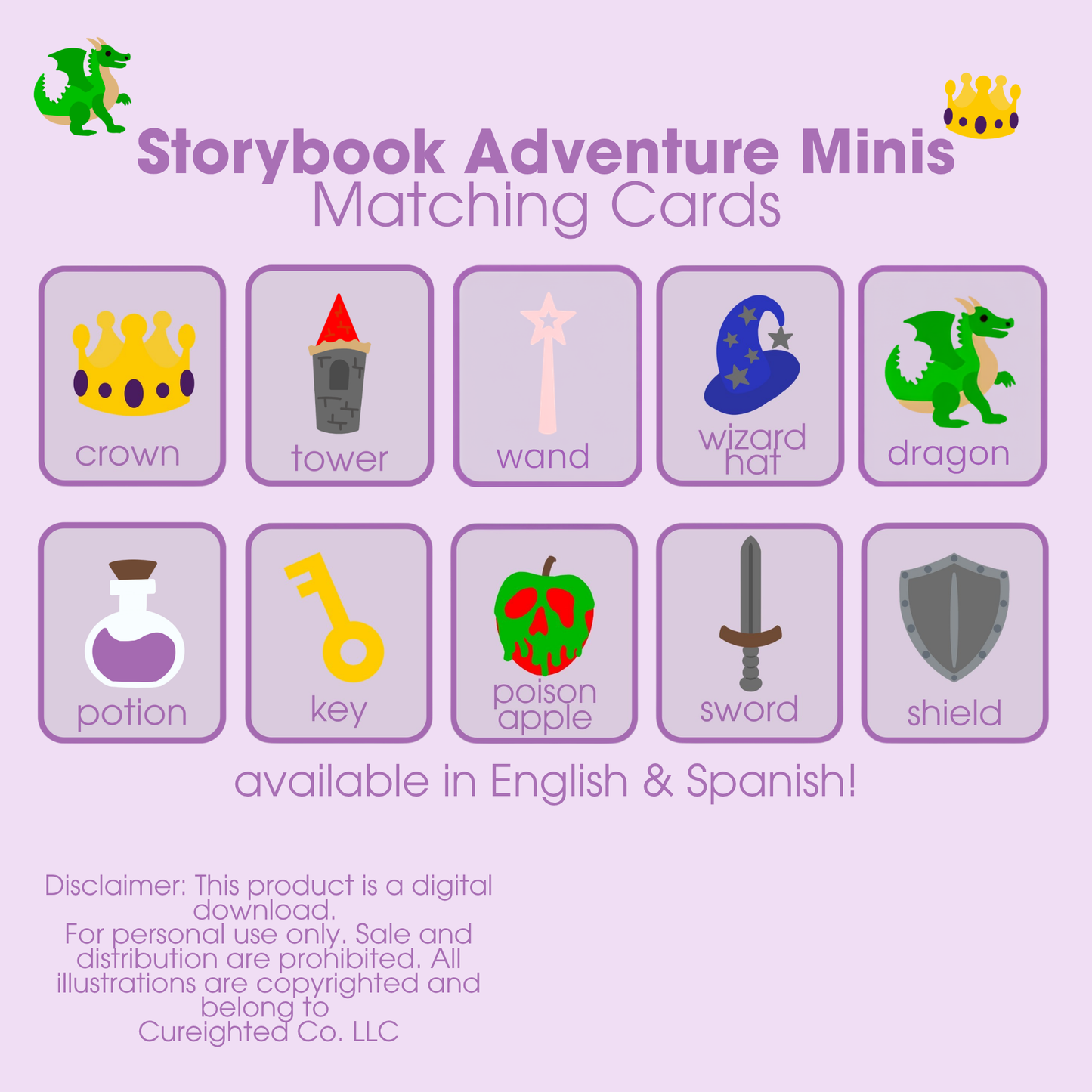 Storybook Adventure Matching Cards