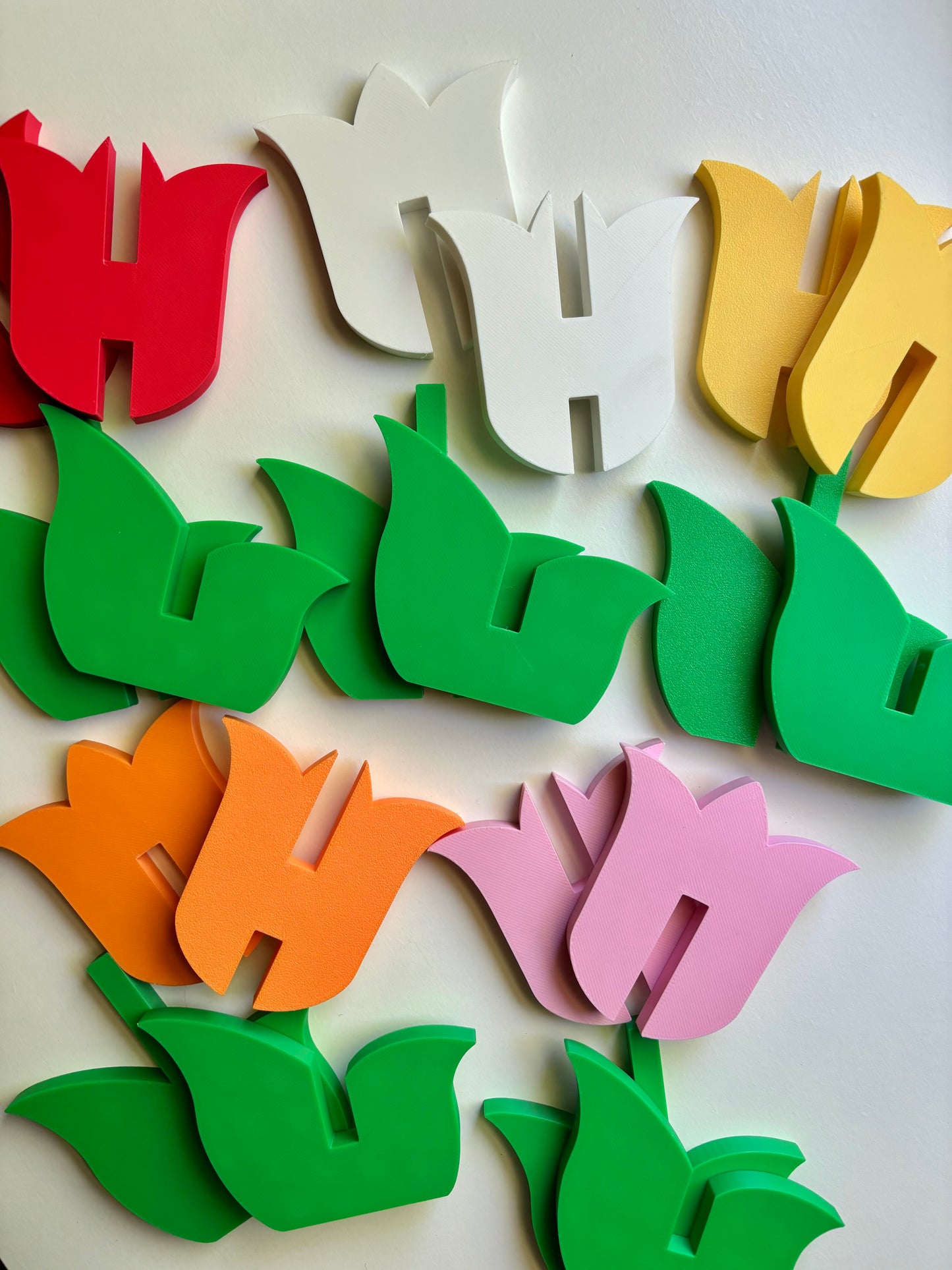 4-Part Tulip Puzzles