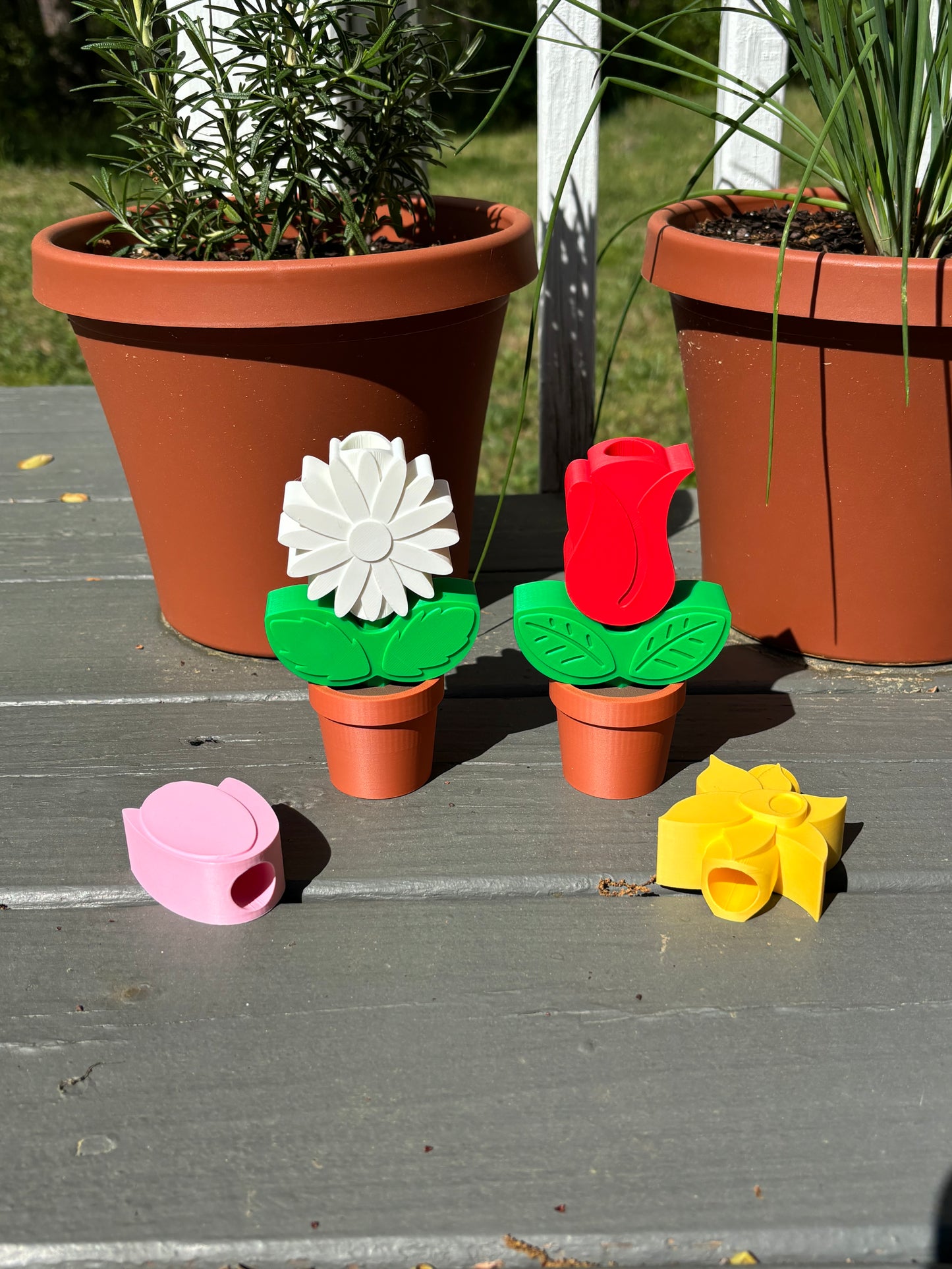 Flower Pot Puzzles