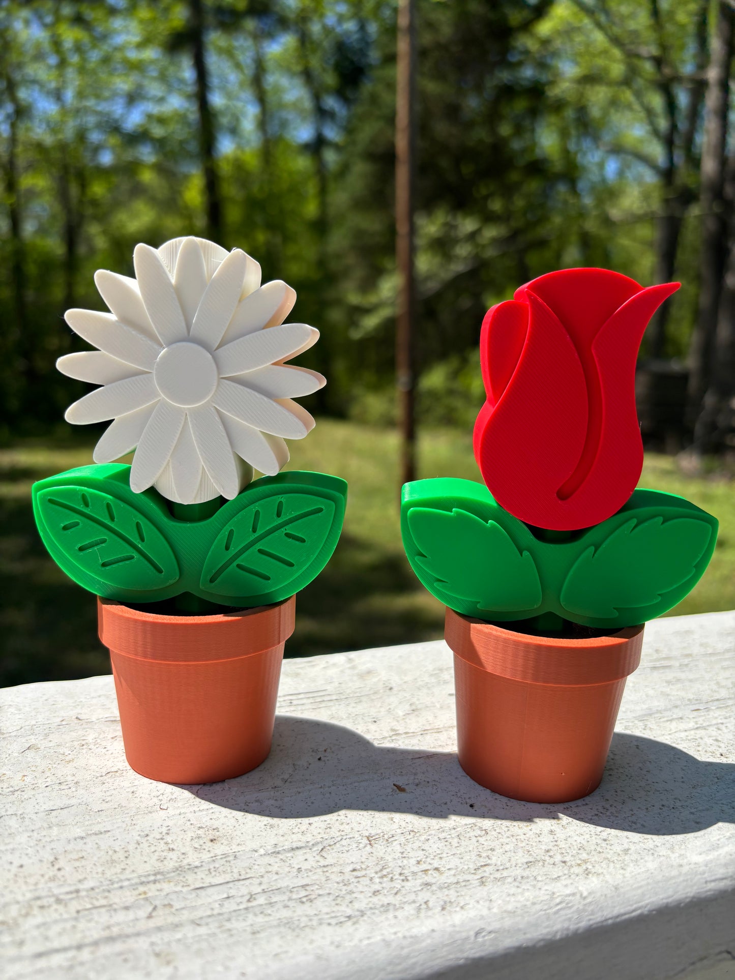 Flower Pot Puzzles