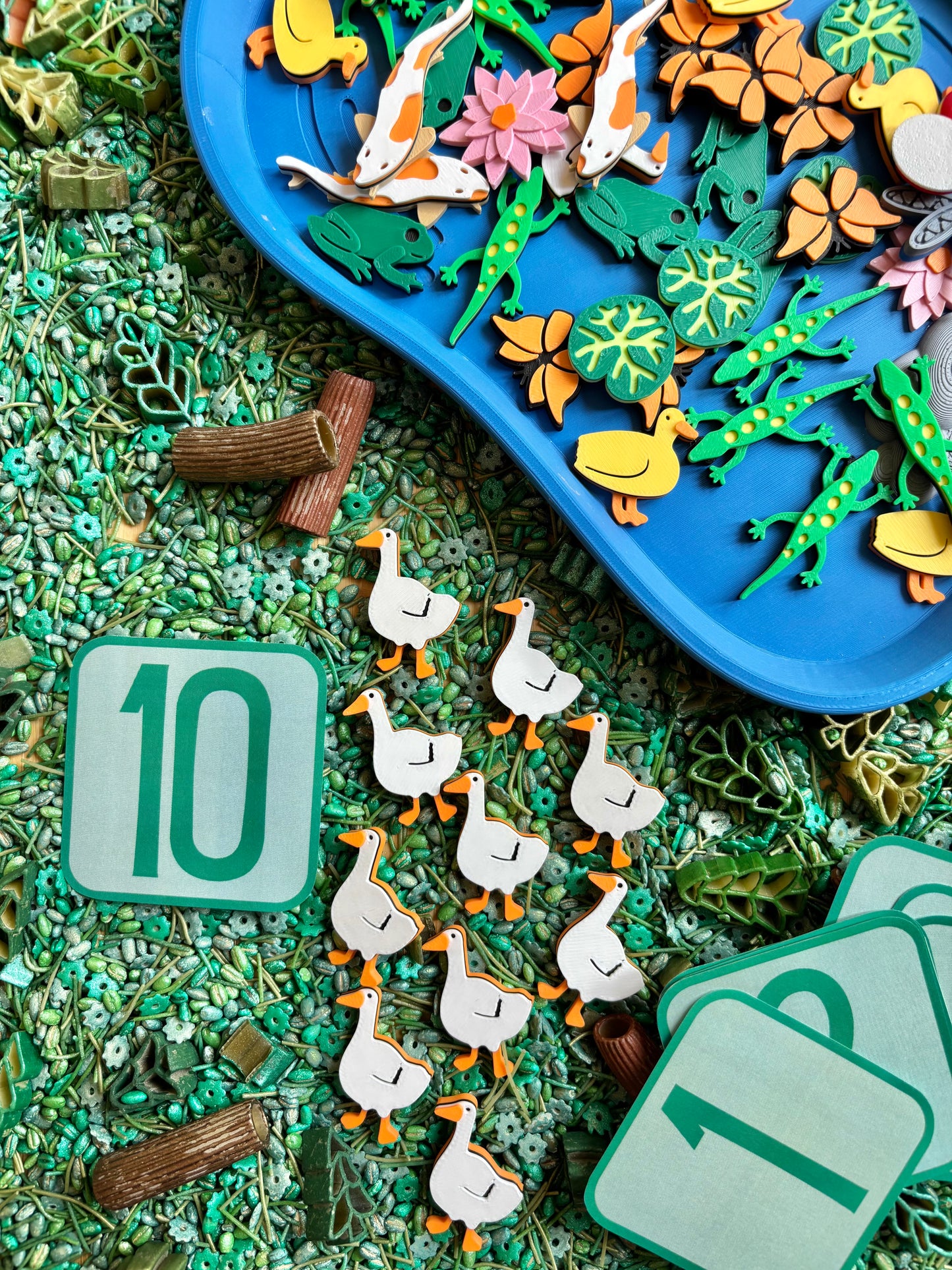 Picnic at the Pond Counting Collection