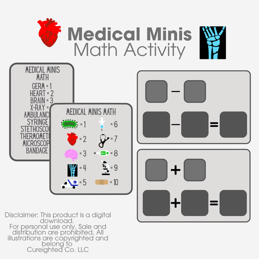 Medical Minis Math (Printable)