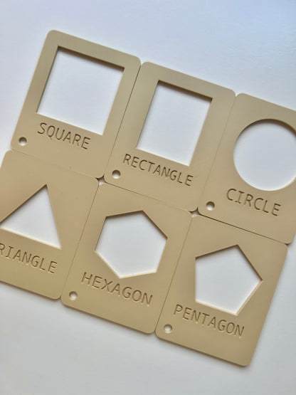 Shape Tracing Stencils