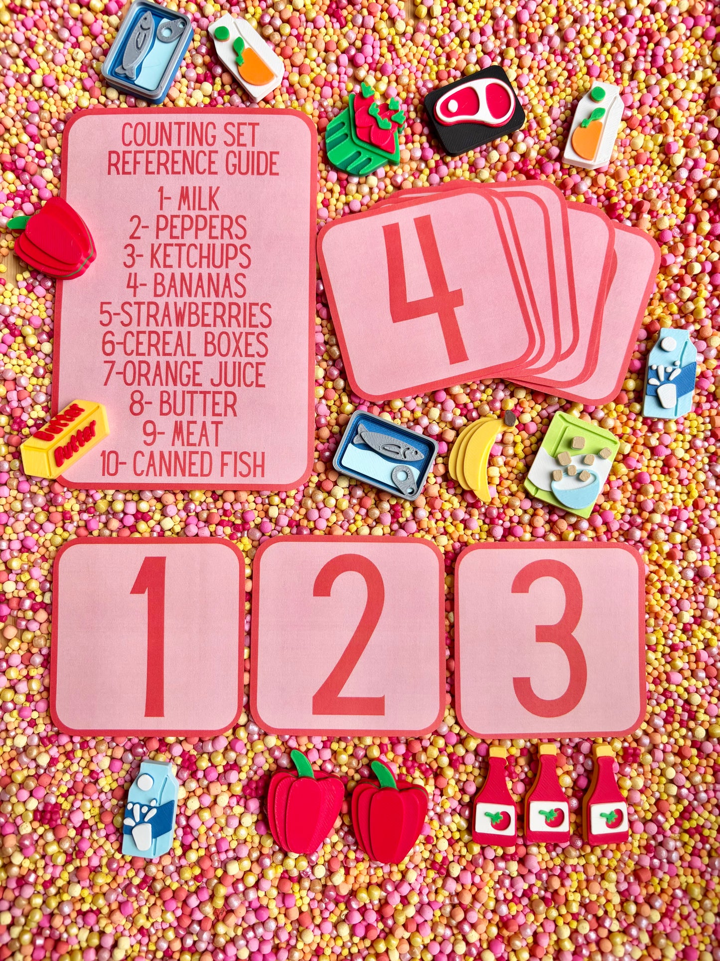 Grocery Minis Counting Collection
