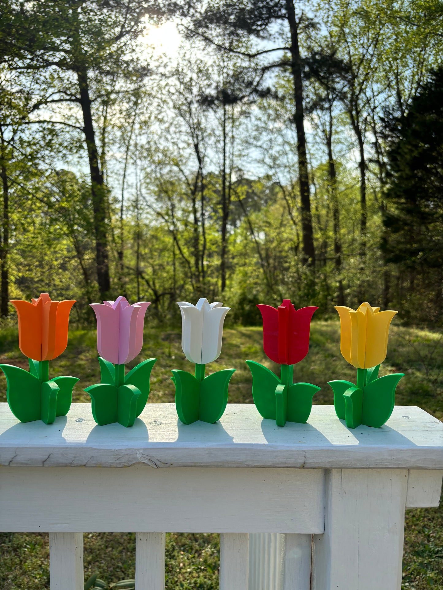 4-Part Tulip Puzzles
