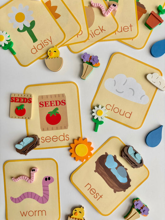Spring Minis Matching Cards