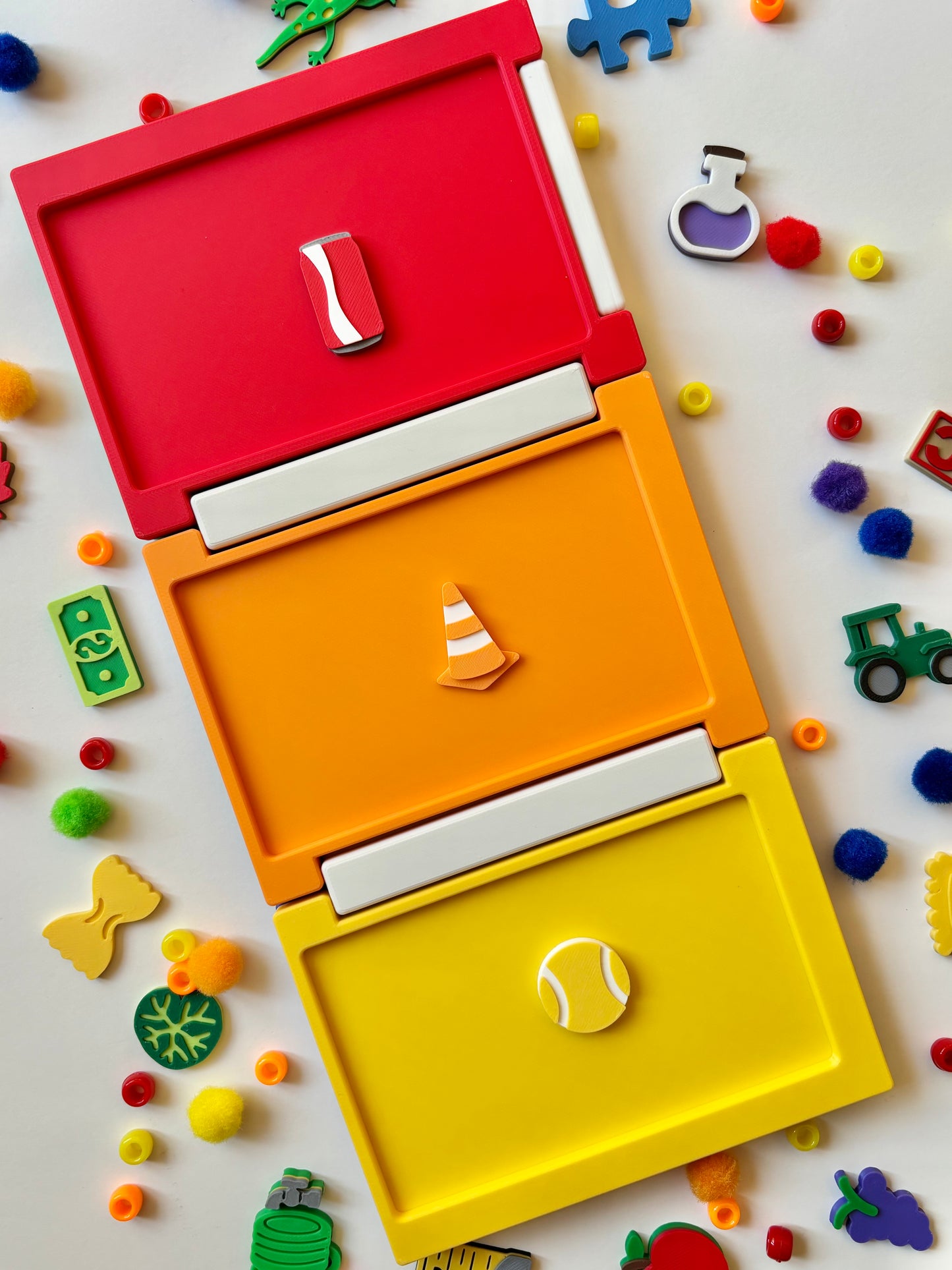 Folding Color Tray
