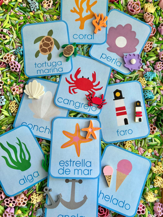 Coastal Vibes Matching Cards