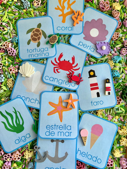 Coastal Vibes Matching Cards