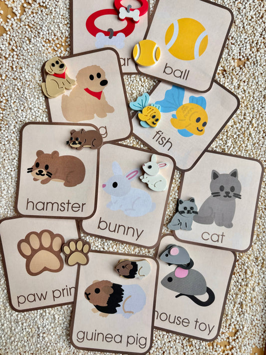 Adopt a Pet Matching Cards