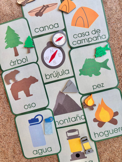 Camp Mini Matching Cards