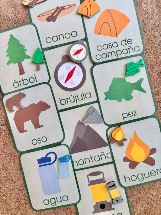 Camp Mini Matching Cards